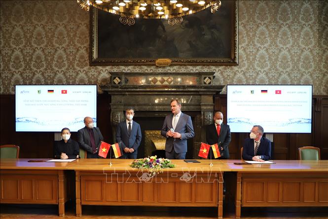 Doanh nghiệp Đức và Việt Nam ký thỏa thuận khung xây dựng Nhà máy nước ở Long An